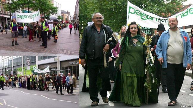 Parade pagan di Inggris